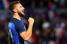 This beautiful Olivier Giroud finish was the highlight of France's easy win over Scotland