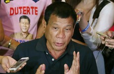 "Shoot him and I'll give you a medal" - Philippine president encourages citizens to shoot drug dealers