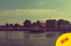 There was an epic singalong when this boat passed the Spanish Arch in Galway