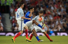 Ronaldinho shows he's still got it with outrageous double nutmeg at Soccer Aid