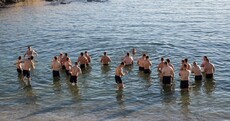 In pictures: Ireland's rugby stars touch down in South Africa and head for a dip