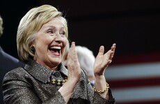 Hillary Clinton now has enough delegates to be the Democratic nominee - US media