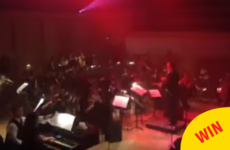 This orchestra did a surprise cover of Darude's Sandstorm and the crowd went wild