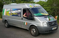 These Donegal lads are travelling to the Euros in serious style