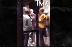 Justin Bieber was caught on camera starting a brawl outside a stadium... it's the Dredge