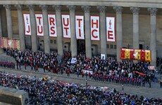 Manchester police apologise for using Hillsborough disaster image in recruitment poster