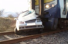 Woman pushing pram was hit by level crossing barrier last year