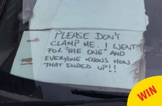 This driver came up with the most Irish excuse to get out of a clamping