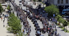 In Photos: Thousands line the streets for Muhammad Ali's funeral