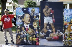 Thousands line the streets to say a final goodbye to Muhammad Ali