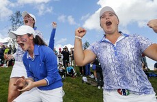 Maguire and Mehaffey help GB and Ireland to memorable Curtis Cup win at Dún Laoghaire