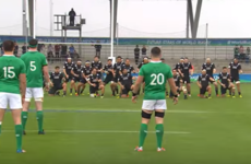 Ireland U20s fronted up to the haka in a unique way on Saturday - and it clearly worked