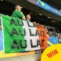 Some of the flags displayed by Irish fans in Paris tonight were pure genius