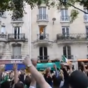 Irish fans found a new idol in this unsuspecting man on a Paris balcony