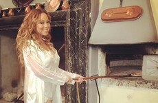Mariah Carey regularly cooks dinner in her lingerie... the Dredge