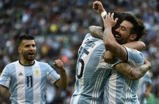 Argentina's first-half blitz sets up Copa quarter-final clash