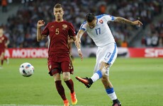 Europe made heart eyes at Marek Hamsik while he made bits of Russia's defence