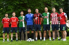 Ireland's Euro 2016 stars go back to their roots and don the jerseys of their old League of Ireland clubs