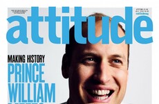 Prince William appears on cover of Attitude magazine