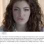 Lorde wrote a lovely message of a support on this Irish musician's Facebook