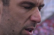 Croatia captain Srna moved to tears during national anthem following his father's death