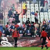 Croatia coach slams 'sports terrorists' after flares incident