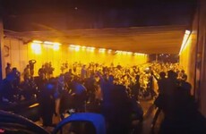 This French policeman tried to get Irish fans to go home by singing his own chant at them