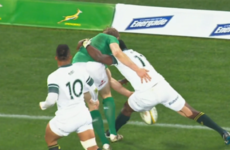 Trimble 'nutmeg' leads to opening try for Ireland as they dominate first half