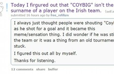 10 Irish people who didn't have a notion what COYBIG meant