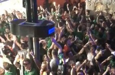 Irish fans lost it when 'Shane Long's on Fire' came on in a Bordeaux nightclub