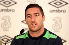 'Myself and Wes have played in the League of Ireland so we're used to bad pitches'