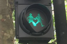 London has changed some of its traffic lights for Pride and it’s just lovely