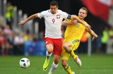 Lewandowski's goal drought continues for a sixth game as Poland move into last 16