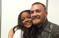 Rihanna met Conor McGregor in Dublin last night and now she's a big fan
