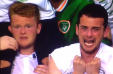 Here's the moment THAT final whistle blew, as seen in fan celebrations