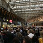 Heavy rain in London causes rail chaos - and could stop some people from voting