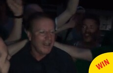 A couple of RTÉ commentators belted out With Or Without You on the streets of Lille