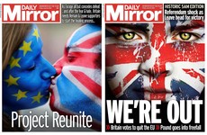 'See EU later!': The frantic changes to UK front pages after shock Brexit result