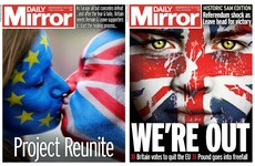 'See EU later!': The frantic changes to UK front pages after shock Brexit result