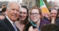Joe Biden has taken time out from his Irish visit to have a go at Trump