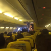 This legend of a Ryanair pilot had the craic with Irish fans on a flight to Lyon this morning