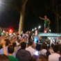 The Irish fans had one heck of a street party in Lyon last night