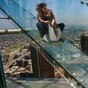 There's a glass slide on top of a skyscraper in LA and it's absolutely terrifying