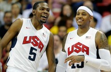 Durant and Anthony the experienced heads in US Olympic basketball squad