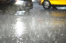 Rainfall warning issued for nine counties