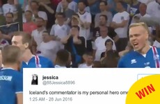 Everyone is loving this Icelandic commentator's reaction to their win against England