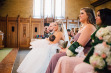 This mam went viral after she stopped her own wedding to breastfeed her daughter