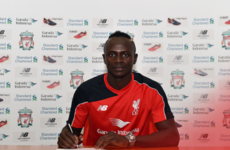 Sadio Mane becomes Liverpool's third-most expensive signing after €36 million move