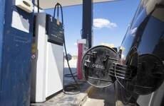 Where's the fuel cap? A trick to help easily identify what side to park against the pump