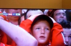 Everyone is loving this little Welsh kid swearing on TV at the Euros last night